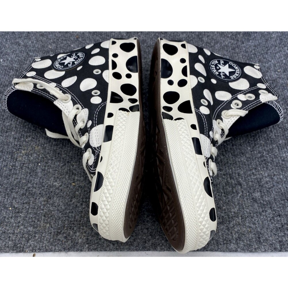 Converse Chuck 70 Hi Polka Dot Black White Sneakers Women's Size 9 NWOB A01182C - Picture 10 of 11